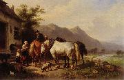 Wouterus Verschuur The refreshment Germany oil painting artist